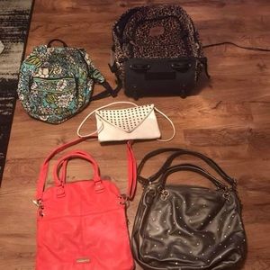 Purses, Backpack and Suitcases